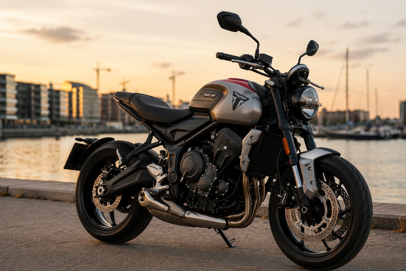 Vorschaubild für Post - Die Triumph Trident 800 ist genau dieses Motorrad, bei dem man nach der ersten Fahrt merkt:
Mehr braucht eigentlich kein Mensch.

Nicht zu groß, nicht zu aggressiv, aber trotzdem genug Leistung, damit jede Landstraße plötzlich interessant wird.

Der Dreizylinder läuft unglaublich sauber, hat untenrum Druck und oben raus genau den richtigen Sound, damit man automatisch später hochschaltet als nötig.

Was überrascht:
Die Trident fährt sich extrem leicht.
Fast schon zu leicht.

Kurven gehen ohne Nachdenken, die Sitzposition passt auch nach längerer Strecke noch und selbst im Stadtverkehr wirkt sie nie nervös oder anstrengend.

Sie versucht nicht, das wildeste Naked Bike auf dem Markt zu sein — und genau das macht sie sympathisch.

Kein übertriebenes Elektronik-Feuerwerk.
Kein „Schau mich an“-Motorrad.
Einfach ein Bike, auf das man sich setzt und sofort losfahren will.

Und ja…
man schaut sich nach dem Absteigen trotzdem nochmal kurz um.

#luebkemannundsievers #triumphbremen