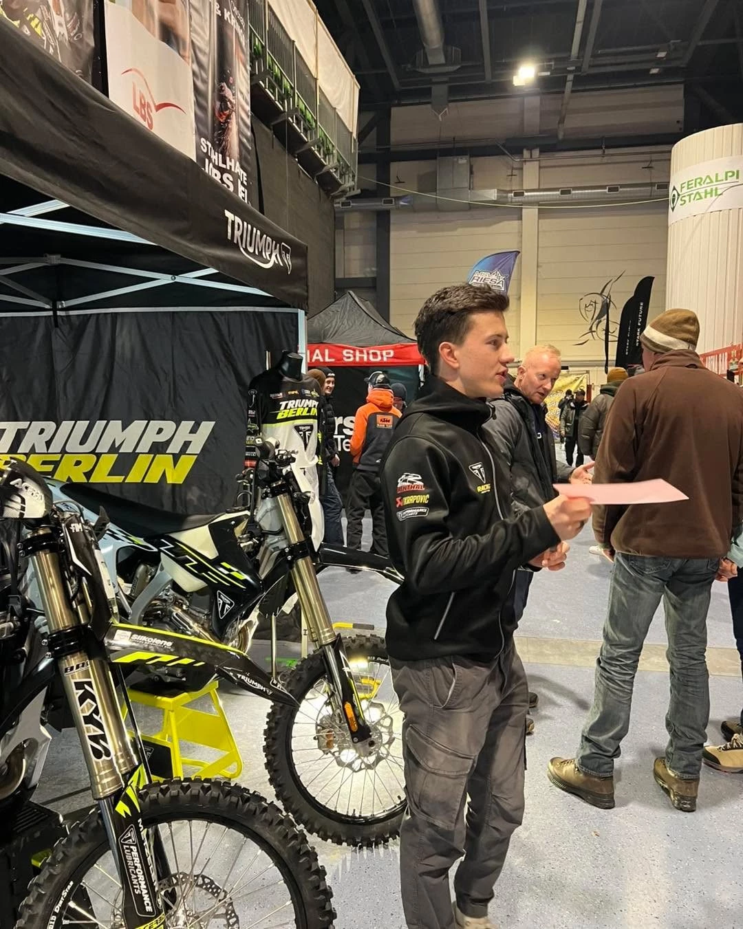 Vorschaubild für Post - Superenduro Riesa: Jeremy Sydow ist neuer Werksfahrer für Triumph!

#triumphracing #Jeremysydow6 #TriumphMotorcycles #Superenduro #TF250 #TF250E #TF450E #TF450
