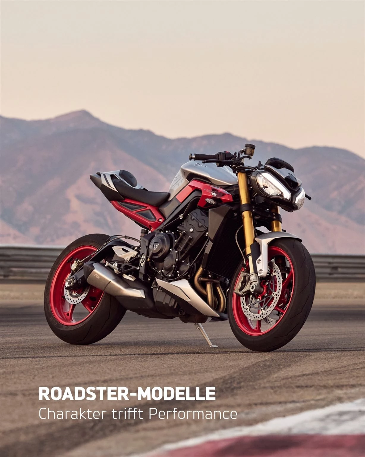 Vorschaubild für Post - ROADSTER-MODELLE – Charakter trifft Performance! TRIUMPH Neumotorradvorstellung bei Motorrad Dirnberger am Freitag, 06.03.2026 ab 18 Uhr

Die Roadster von Triumph stehen für pure Performance, modernste Technik und unverwechselbaren Charakter. Freu dich auf:
🔥 Triumph Street Triple RX
🔥 Triumph Trident 800

Erlebe die neue Generation Roadster live – entdecke dein nächstes Traumbike oder genieße einfach gute Benzingespräche in entspannter Atmosphäre. Familie & Freunde sind herzlich willkommen – für das leibliche Wohl ist bestens gesorgt. Wir freuen uns auf dich! 

#triumph #triumphmotorcycles #streettriple #trident800 #neuesbike #traummotorrad #motorcycle #motorraddirnberger #fortheride