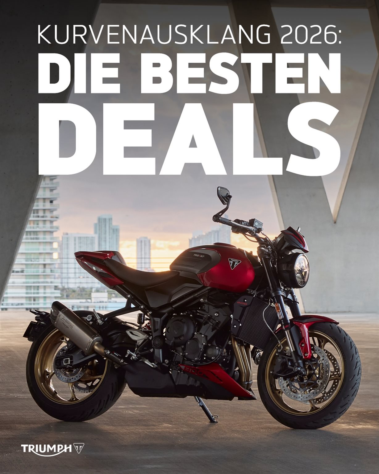 Vorschaubild für Post - Zum Saisonende warten unsere besten Angebote auf dich! Komm zu unserem Triumph-Probefahrt-Tagen „Kurvenausklang“ am Fr. 18. und Sa. 19. September!
 
🔥 Vorführfahrzeuge zu unschlagbaren Konditionen
🔥 Top-Deals für ausgewählte Neufahrzeuge
🔥 Summer-Sale auf ausgewählte Bekleidung
 
Komm vorbei, entdecke dein nächstes Bike und sichere dir das perfekte Angebot zum Saisonabschluss. Wir freuen uns auf dich! 😊

📍Motorrad Dirnberger, Cham

#triumphmotorcycle #motorrad #motorradfahren #teamdirnberger #motorcycle