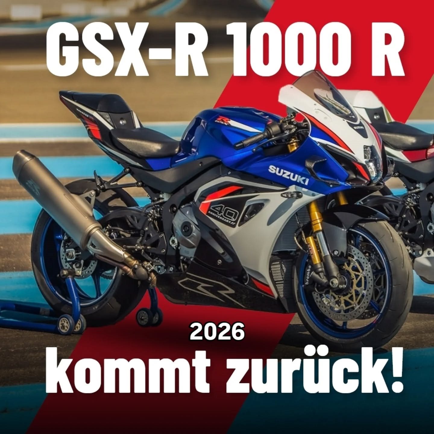 Vorschaubild für Post - #gixxer #suzuki #oranienburg #gsxr #fun #action #motorsport #bike #motorrad