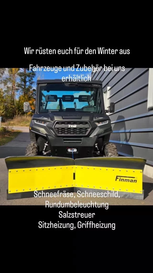 Vorschaubild für Post - #winterdienst #oranienburg #motorrad #tgb #quad #utv #schnee