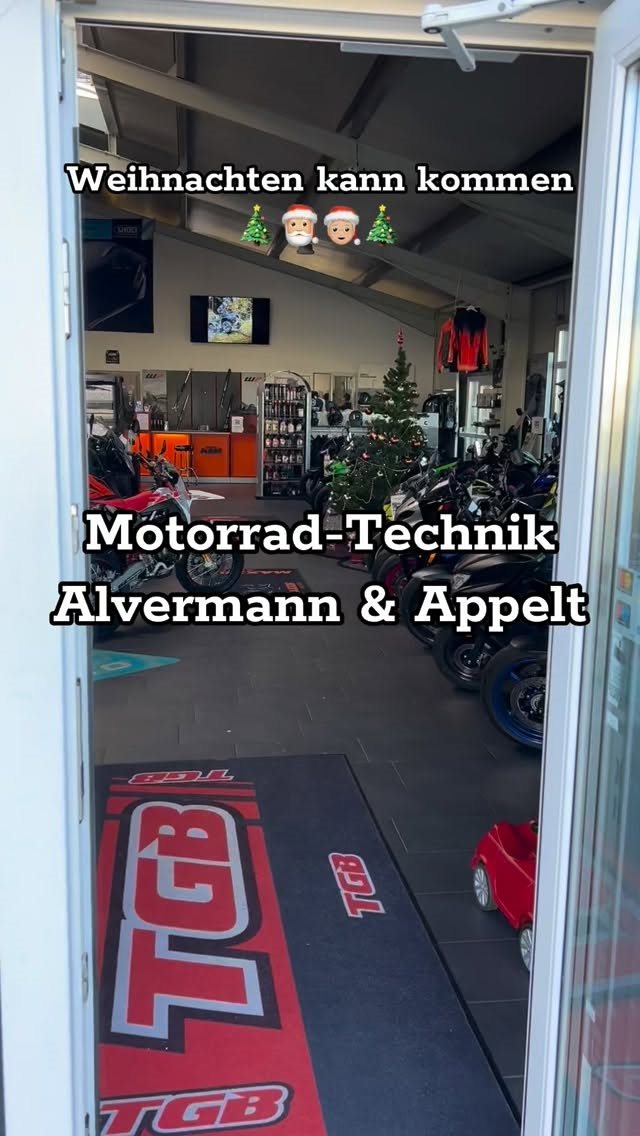 Vorschaubild für Post - Weihnachten kommt bei uns im Laden mit vielen tollen Angeboten. Von Kleidung über Teile bis hin zu Motorrädern. Sichere dir jetzt dein Schnäppchen, bevor es zu spät ist.

#fun #santa #christmas #weihnachten #Snow #oranienburg #Suzuki #cfmoto