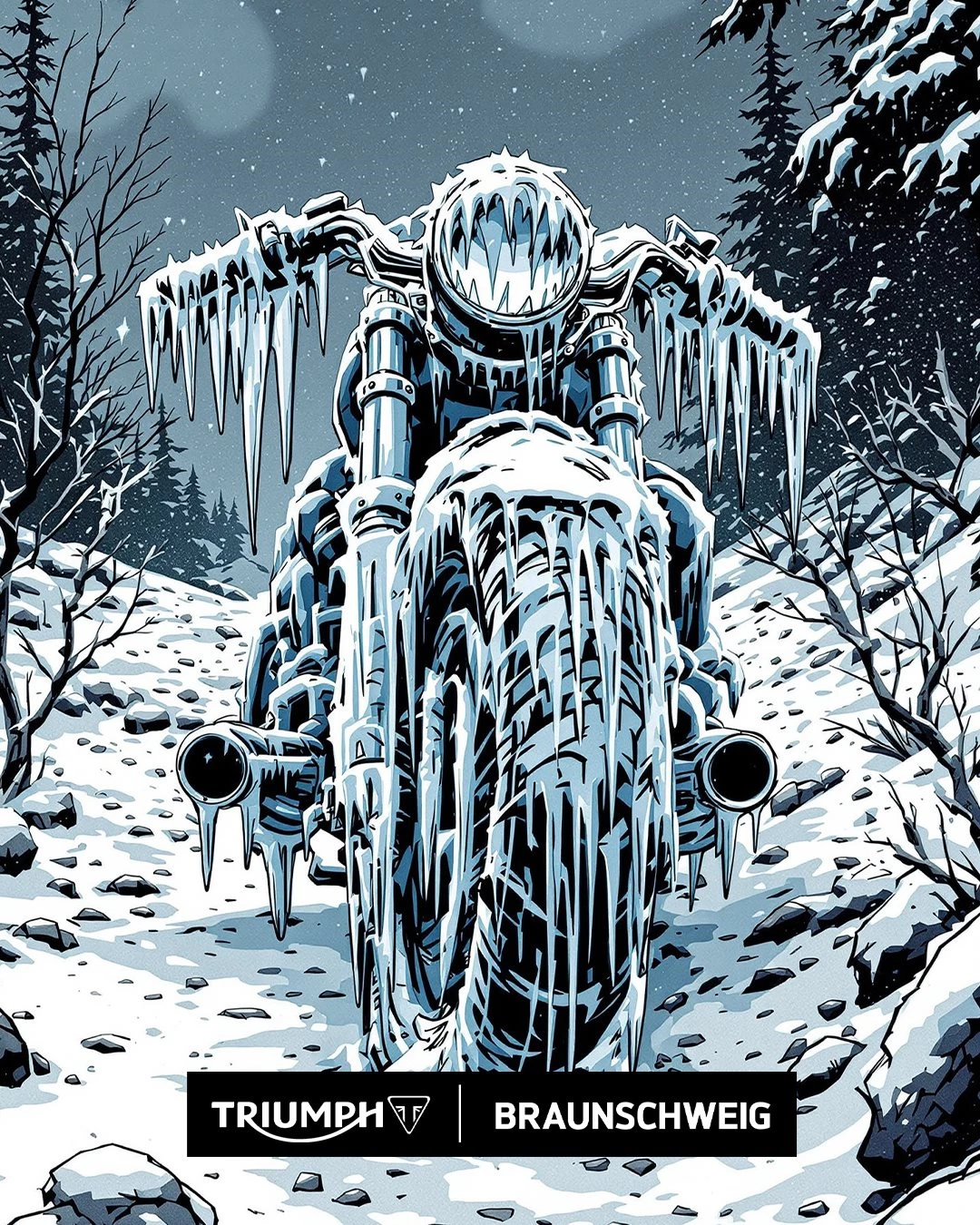 Vorschaubild für Post - ❄️🏍️ Friert ihr zu doll – oder fahrt ihr auch im Winter Motorrad?

Wenn die Temperaturen fallen, scheiden sich die Biker-Geister:�Die einen stellen das Bike ein, die anderen drehen auch bei Minusgraden noch eine Runde.

Egal zu welchem Team ihr gehört – Hauptsache, ihr bleibt sicher, warm und habt Spaß am Fahren! 🔥

#triumph #triumphmotorcycles #triumphofficial #triumphdeutschland #triumphmotorrad #triumphfans #frosting