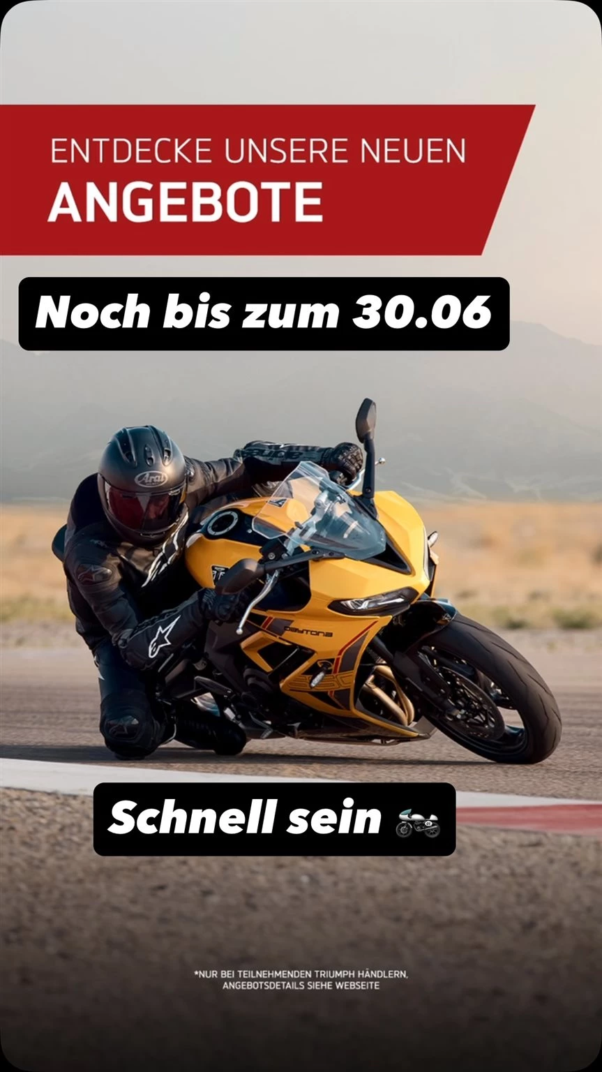 Vorschaubild für Post - Jetzt noch zuschlagen und mehr aus deinem Euro 💶 holen 😉.
Frag nach deinem Preis!
#triumphmotorcycles #triumphmotorcycles #triumph #motorcycle #eggimoto