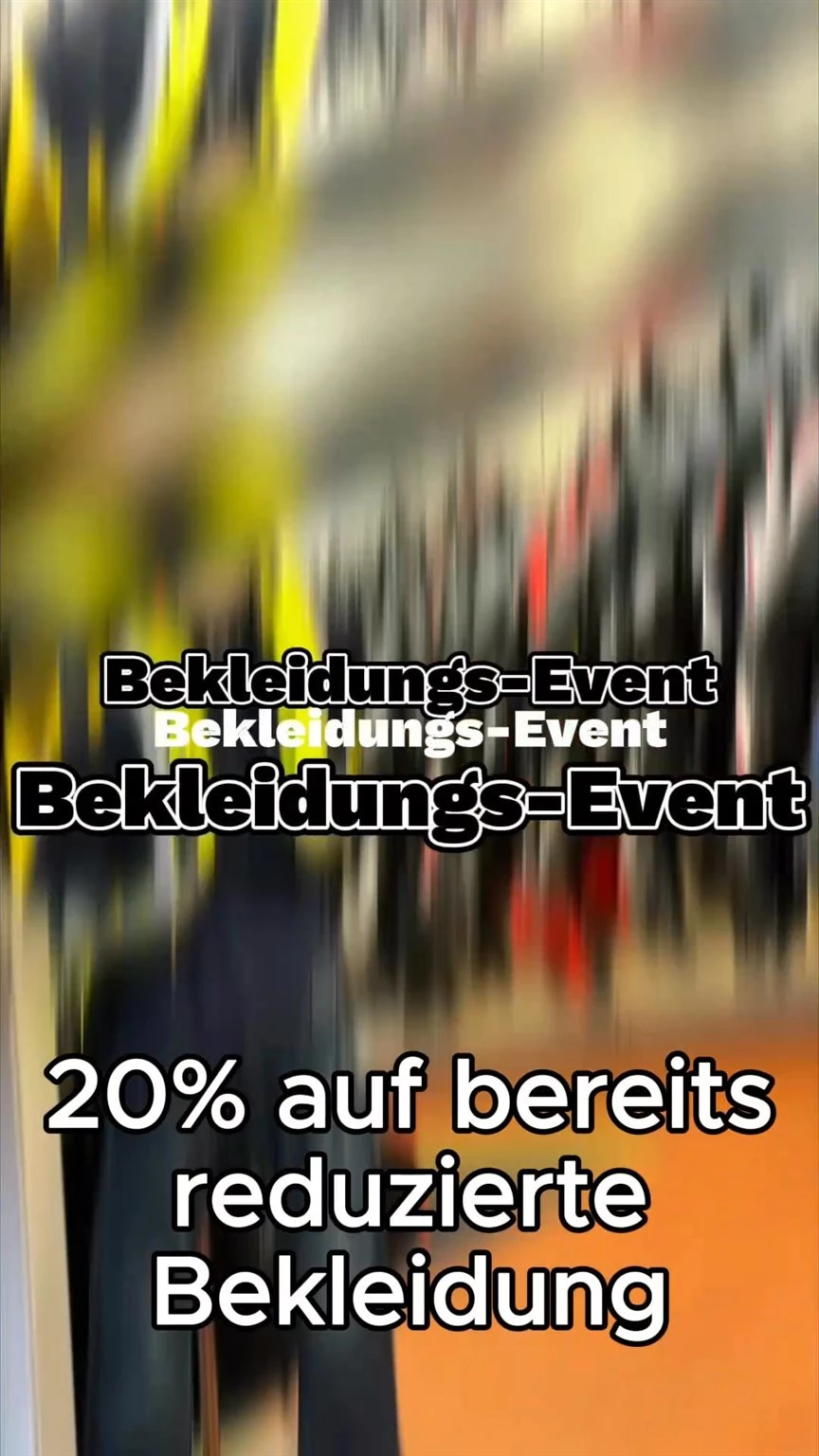 Vorschaubild für Post - 🎉 Event-Highlight am 12. & 13. September! 🎉
An zwei Tagen heißt es bei uns: Schnäppchen sichern & Bikes erleben!
Denn wir starten unseren großen Bekleidungs-Sale mit satten Rabatten:
🛍️ Unsere Deals für dich:
✨ Macna –25%
✨ Difi & DANE –15%
✨ HJC & Shoei –15%
✨ LS2 –25%
✨ –20% auf bereits reduzierte Bekleidung
Und das Beste:
🏍️ Du kannst an beiden Tagen unsere restlichen 2025er Vorführer bei einer Probefahrt testen. Egal ob sportlich, tourentauglich oder kraftvoll – hier ist für jeden das richtige Bike dabei!
📅 Also: Termin merken, vorbeikommen und mit uns zwei Tage voller Top-Deals, Probefahrten & echter Biker-Atmosphäre genießen.
👉 Was reizt euch mehr – die Rabatte oder die Probefahrten?
#MotorradEvent #Sale #Kawasaki #BikerStyle #Motorradbekleidung #Probefahrt #BikerCommunity #MotorcycleLife #yamaha #berentelg #bikerzentrumberentelg #meppen #testride #biker #bikelove #onroad #instabike