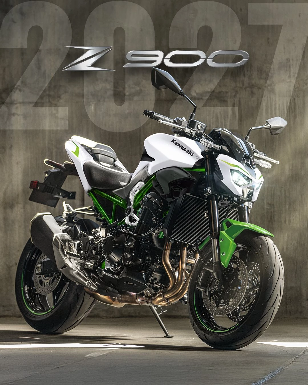 Vorschaubild für Post - Ein neuer Look für das Modelljahr 2027 🤍💚

Die Kawasaki Z900 präsentiert sich in neuen Farben, hier in Pearl Blizzard White mit grünen Akzenten. 😎

Alle weiteren neuen Farben und Informationen zur Z900 Modelljahr 2027 findest du auf unserer Website.

Wie findest du die Z900 in Weiß?

#KawasakiDeutschland #Kawasaki #Z900 #Sugomi #LetTheGoodTimesRoll