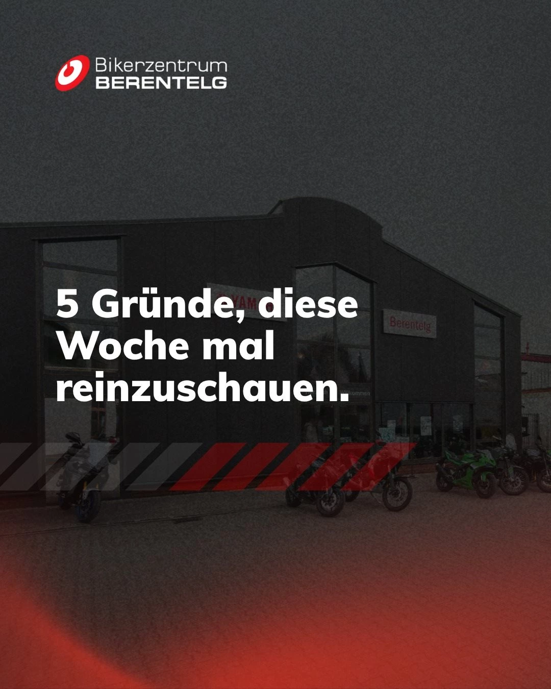 Vorschaubild für Post - 6 Gründe, diese Woche mal reinzuschauen. 🏍️
Manche Sachen muss man einfach erleben – nicht durchscrollen. 👇
Bei uns kannst du dich in dein Traumbike setzen, ohne dass gleich der Verkaufsdruck losgeht. Du bekommst ehrliche Beratung von Leuten, die selbst fahren. Bekleidung, die du anprobierst statt sie zu erraten. Einen Werkstatt-Check, damit deine Saison rundläuft. Und alles zum Anfassen – und direkt mitnehmen. 💪
Denn ganz ehrlich: Online ist's einfach nicht dasselbe.
📍 Meppener Str. 22 – wir sind da.
Seit 1983. Kein Bullshit. 🔴
👉 Schau diese Woche vorbei – wir freuen uns auf dich.
.
.
.
#BikerzentrumBerentelg #Meppen #Motorrad #Biker #Motorradfahren #Motorradhändler #Bikelife #Yamaha #Motorradliebe #Emsland #Motorradwerkstatt #SeitEinsneunachtdrei