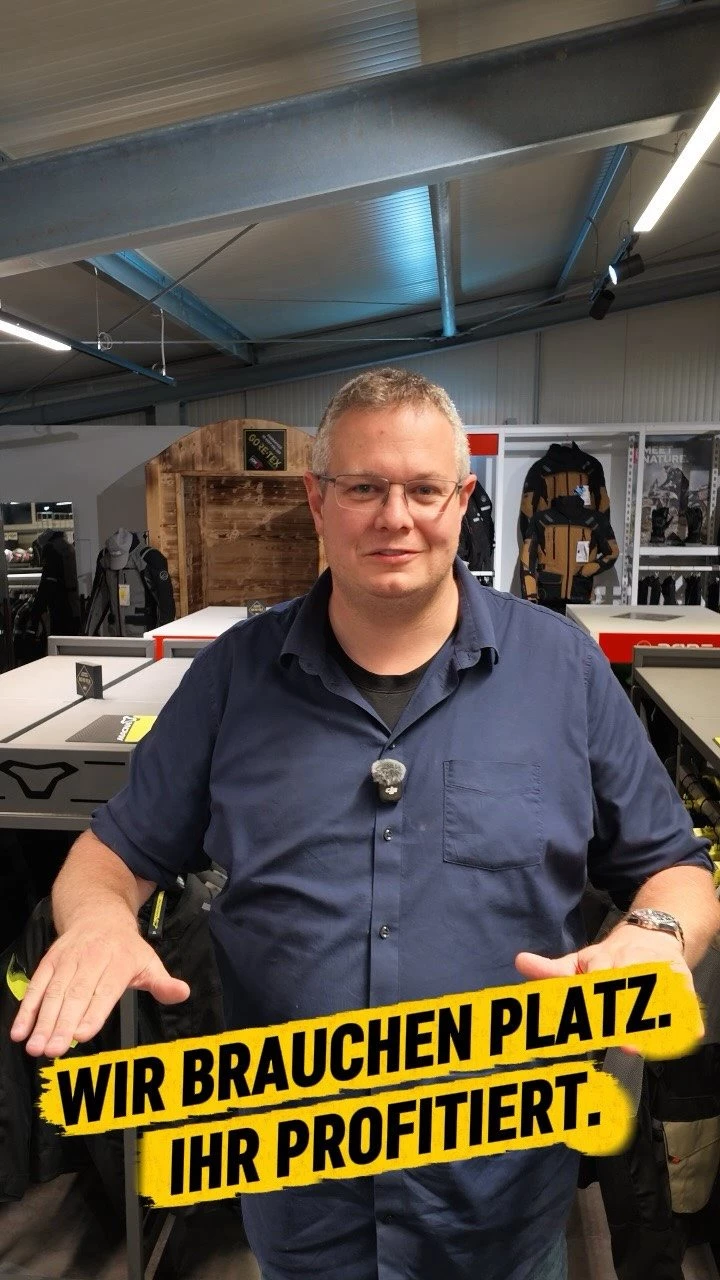 Vorschaubild für Post - Wir brauchen Platz. Und zwar ordentlich. 😅

Deshalb gibt’s bei uns bis zum 30. September:

🔥 20 % auf lagernde Motorradbekleidung
🔥 25 % beim Kauf eines kompletten Outfits

Jacken, Hosen, Schuhe, Handschuhe und mehr sind reichlich da.

Die Saison ist vielleicht langsam auf der Zielgeraden, aber genau jetzt kannst du dich für deutlich weniger Geld neu ausstatten.

Also vorbeikommen, anprobieren und zuschlagen.

📍 Bikerzentrum Berentelg in Meppen

Wer braucht eigentlich noch neue Motorradklamotten? 👇

#BikerzentrumBerentelg #Motorradbekleidung #Motorrad #Meppen #Sale