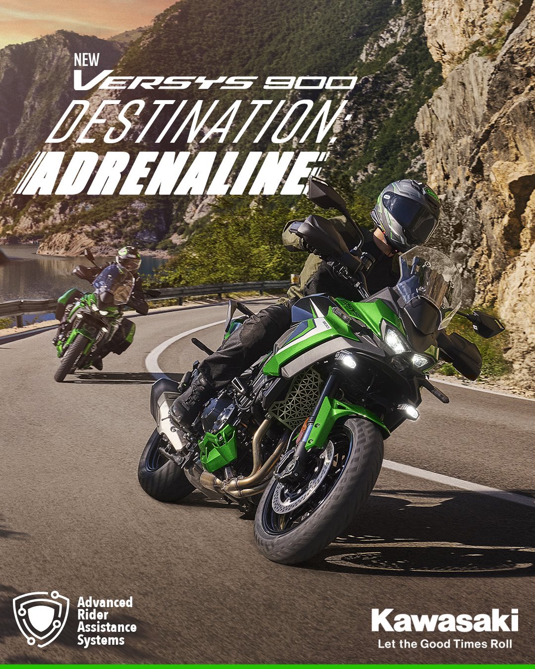 Vorschaubild für Post - Die neue Kawasaki Versys 900 ist da!
Sportliche Reihenvierzylinder-Power trifft auf vielseitigen Reisekomfort. 💚

Die neue Kawasaki Versys 900 ist bereit für kurvenreiche Strecken, lange Touren und den täglichen Einsatz. Ihr 948-cm³-Motor mit 122 PS, das agile Fahrwerk und moderne radarbasierte Assistenzsysteme sorgen für Dynamik, Kontrolle und Komfort auf jeder Reise.

Du möchtest mehr zur neuen Versys 900 erfahren? Schreib uns von deinen Tourenplänen. Wir beraten dich zur neuen Versys 900 und beantworten deine Fragen.

Destination: Adrenaline.
#Kawasaki #Versys900 #DestinationAdrenaline #AdventureTouring #LetTheGoodTimesRoll