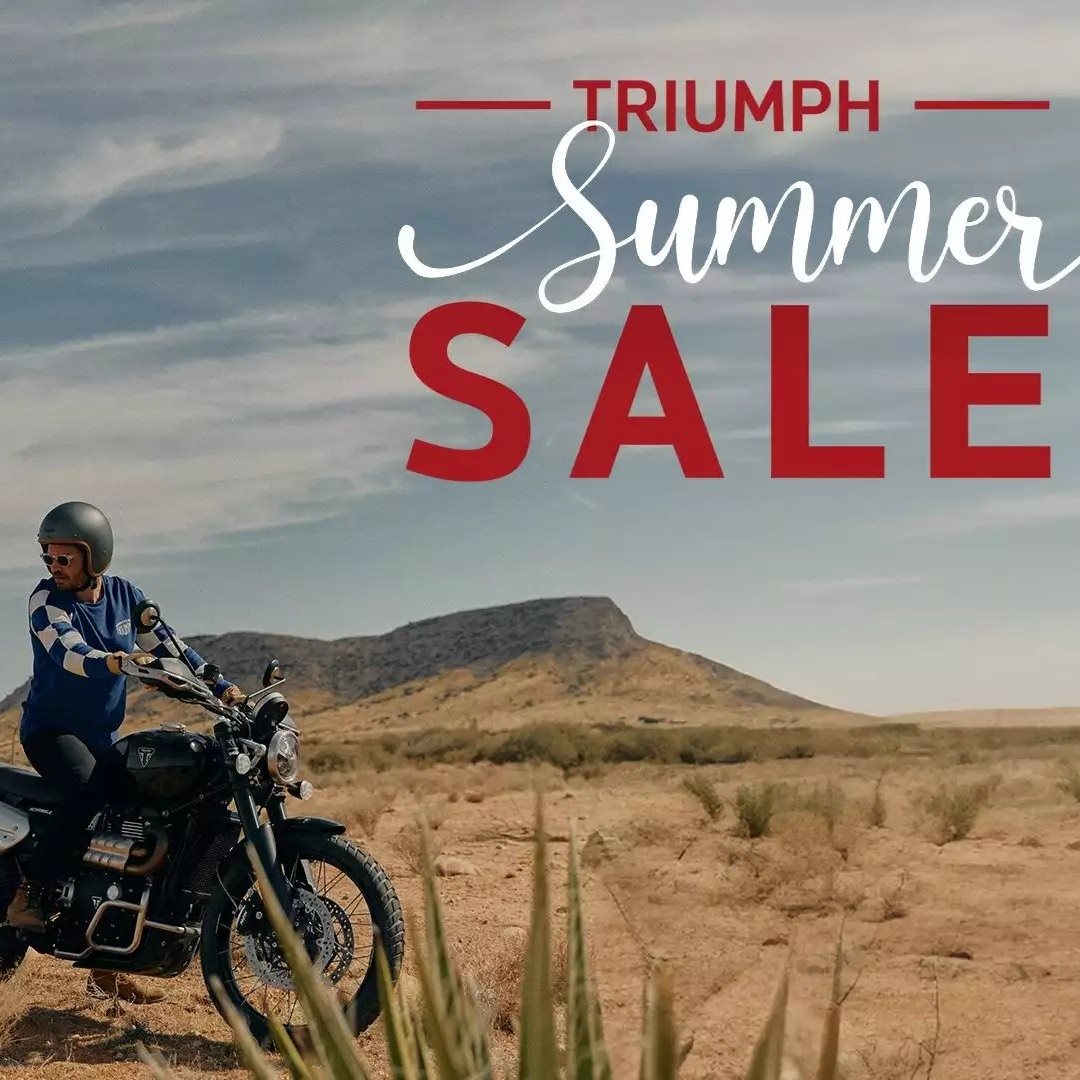 Vorschaubild für Post - ☀️ Summer Sale bei Triumph Kärnten ☀️
Neue Motorradkleidung gesucht? Bei uns gefunden!
Entdecke eine große Auswahl an Artikeln und Größen und sichere dir exklusive Rabatte auf Lederjacken und T-Shirts - bei uns im Showroom Triumph Villach.
Ob Jacken, Shirts oder Accessoires, hol dir deinen Style für die nächste Ausfahrt.
📍 Vorbeikommen, zuschlagen, sparen!
👉🏻 Bis 26.09.2025
🔗 Hier geht's direkt zum Shop:
https://www.triumph-shop.at/
#summersale #triumphmotorcycles #fortheride #motorradklinik #triumphkaernten