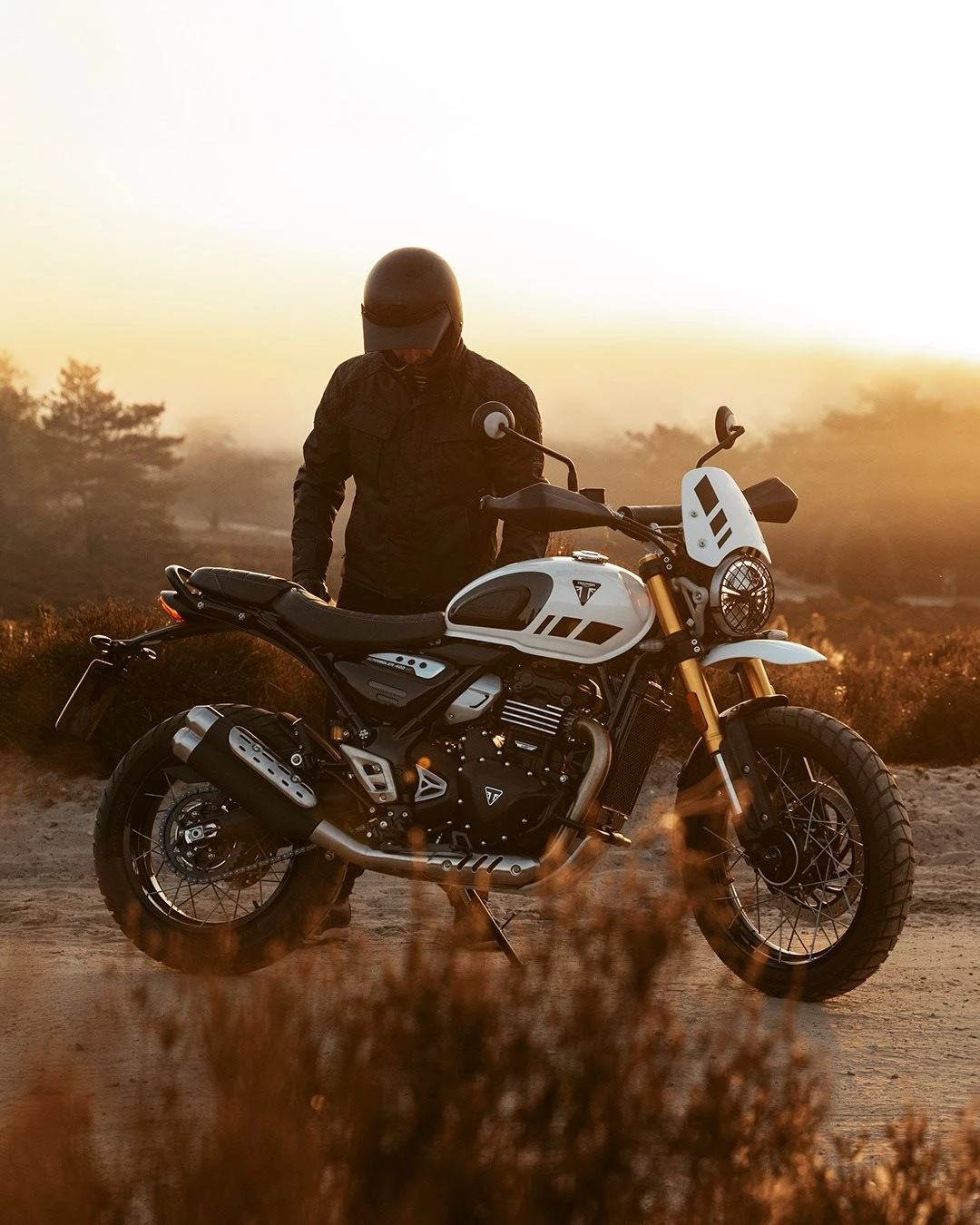 Vorschaubild für Post - Robust, selbstbewusst und unverkennbar Triumph: 
Lerne die neue Scrambler 400 XC jetzt bei uns kennen.

#triumph #triumphmotorcycles #scrambler400xc