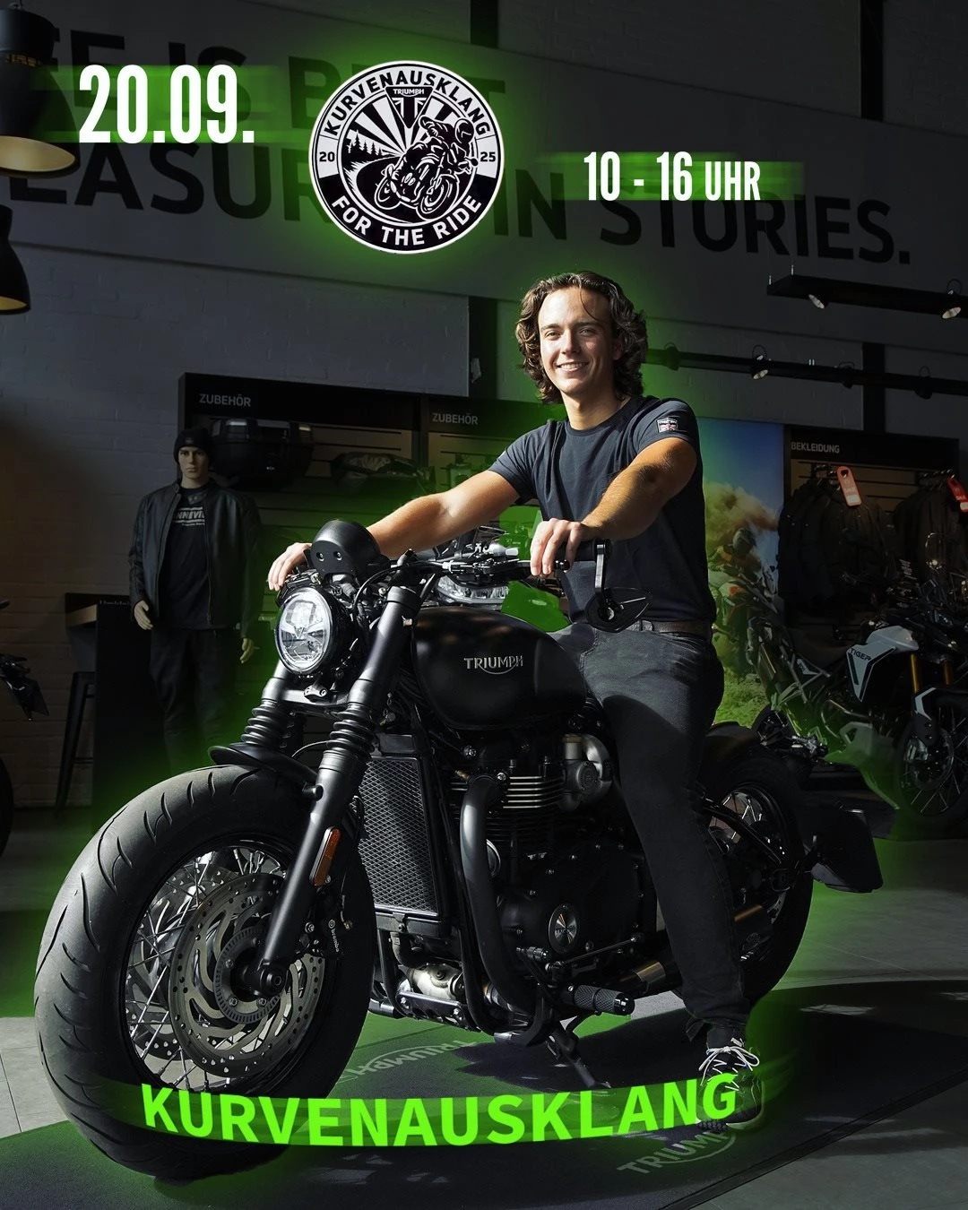 Vorschaubild für Post - Wir laden Euch herzlich ein, am Samstag den 20.09. ab 10 Uhr, unsere einmaligen Motorräder hautnah zu erleben. Einfach vorbeikommen -snacks & drinks stehen bereit! 😊👌

#triumph #motorradfahren #freiheit #freiheitaufzweirädern #duesseldorf #event #tagderoffenentür #schvarzkaffee #greatteam #nrw