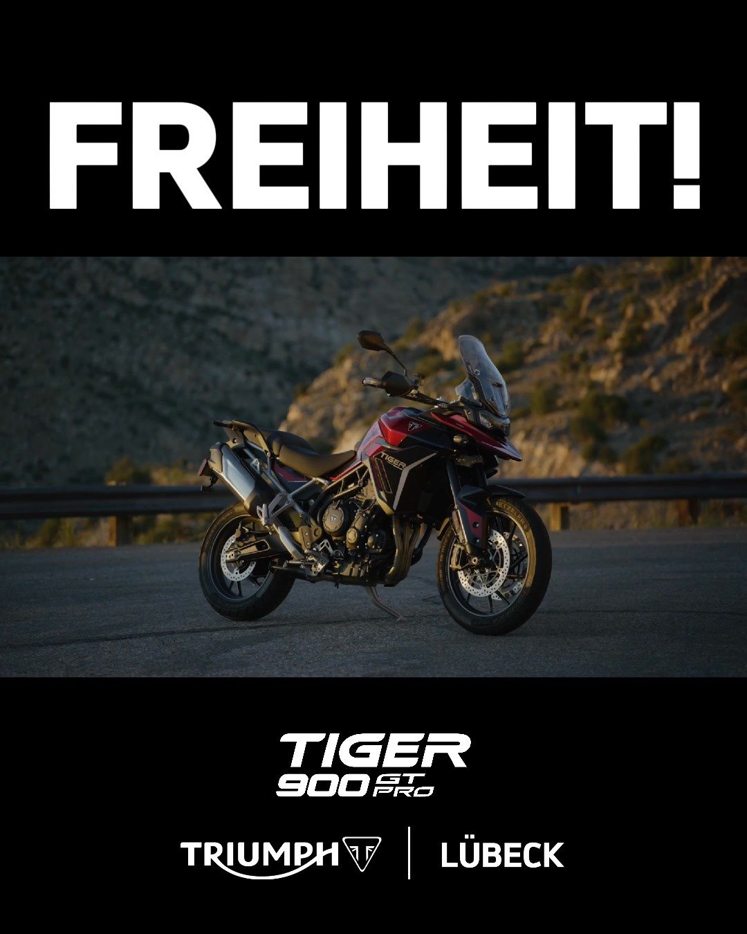 Vorschaubild für Post - Genießt das Wochenende! Genießt die Freiheit! Triumph Tiger 900 GT Pro ...
Probefahrten unter: www.vikingcycles de oder direkt in der Taschenmacherstraße 1-5 in 23556 Lübeck
#vikingcycles #vikingcyclesluebeck #triumphmotorcycles #triumphbonneville #triumphtiger #triumphspeedtwin #triumphspeedtriple #triumphstreettriple #triumphstreettwin #triumphscrambler #triumphtrident #triumphdaytona #testride #probefahrt #lübeck #motorrad #raufaufsbike #kurvekratzen #freiheit