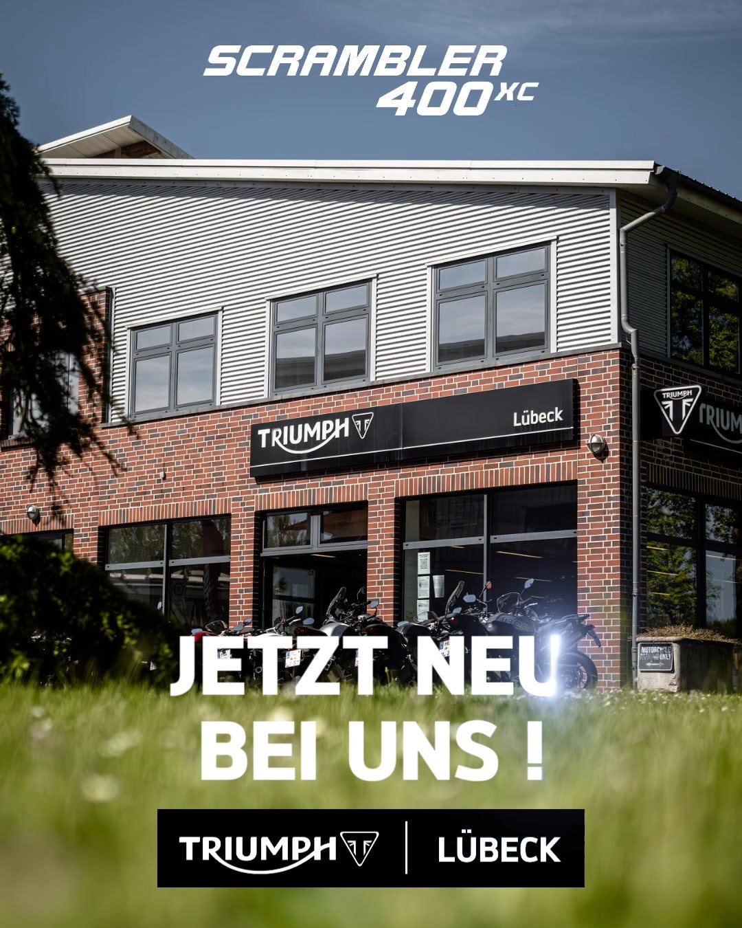Vorschaubild für Post - Der Herbst wird Gelb! Die neue Scrambler 400 XC ab sofort bei uns im Laden!

Probefahrt jetzt buchen unter: www.vikingcycles de oder direkt in der Taschenmacherstraße 1-5 in 23556 Lübeck...lohnt sich!

#vikingcycles #vikingcyclesluebeck #triumphmotorcycles #triumphbonneville #triumphtiger #triumphspeedtwin #triumphspeedtriple #triumphstreettriple #triumphstreettwin #triumphscrambler #triumphtrident #triumphdaytona #testride #probefahrt #lübeck #wochenende #motorrad #raufaufsbike #kurvekratzen #freiheit