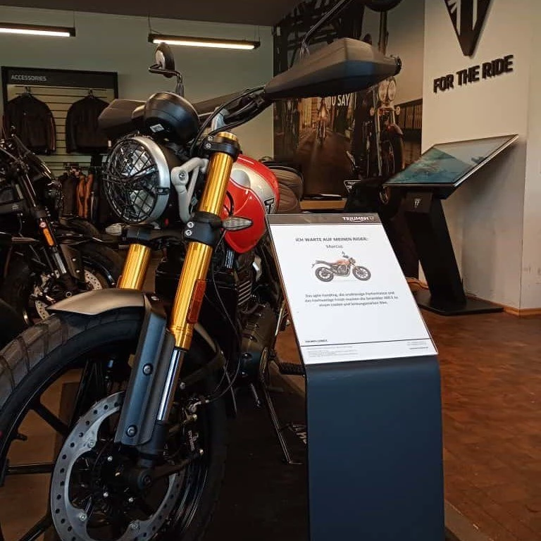 Vorschaubild für Post - Wir freuen uns immer, wenn wir ein Bike ausliefern dürfen und wir wünschen Marcus allzeit gute Fahrt! 🏍😎💪

Probefahrt jetzt buchen unter: www.vikingcycles de oder direkt in der Taschenmacherstraße 1-5 in 23556 Lübeck...lohnt sich!

#triumph #BikerLife #Motorradliebe #vikingcycles #vikingcyclesluebeck #triumphmotorcycles #triumphbonneville #triumphtiger #triumphspeedtwin #triumphspeedtriple #triumphstreettriple #triumphstreettwin #triumphscrambler #triumphtrident #triumphdaytona #testride #probefahrt #lübeck #wochenende #motorrad #raufaufsbike #kurvekratzen #freiheit