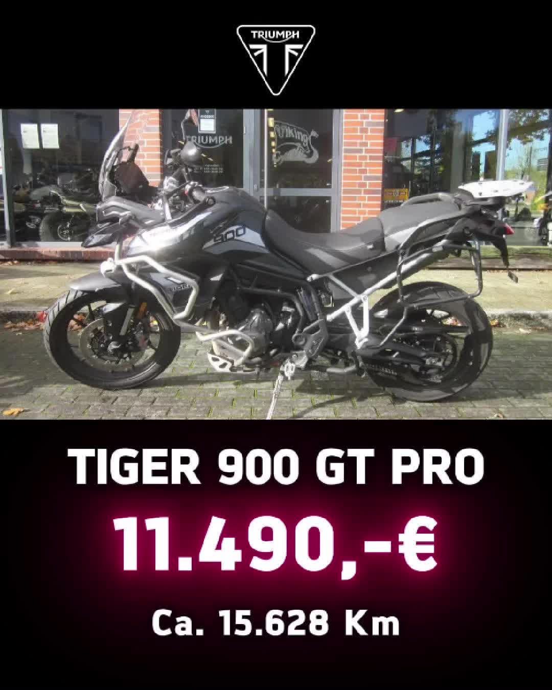 Vorschaubild für Post - Wir bieten hier eine sehr gepflegte Tiger 900 GT Pro mit viel Zubehör an: 15.628 km, EZ 2021, Schekheft gepflegt, Sitzheizung und Heizgriffe,  Scottoiler Elektrisch,  Inspektion und TÜV / AU neu in 11. 2025....mehr unter www.triumph-luebeck.de