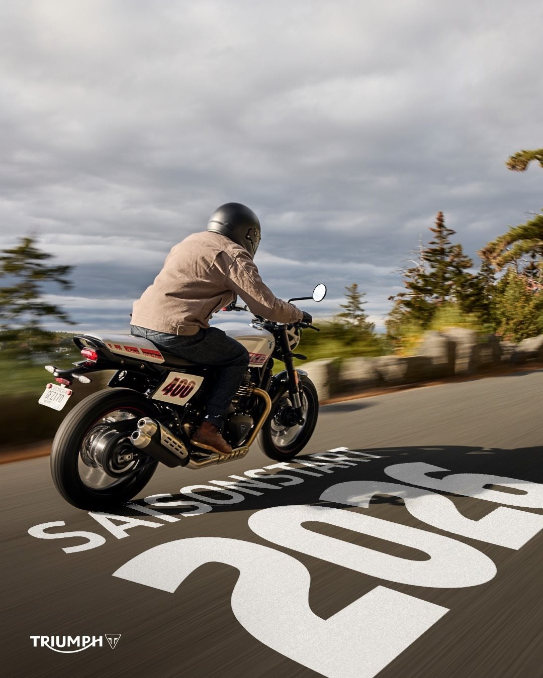 Vorschaubild für Post - Am nächsten Wochenende ist es endlich soweit: Im Rahmen unserer Saisoneröffnung habt ihr wieder die Möglichkeit, viele aktuelle Modelle bei uns zur Probe zu fahren.

Die Triumph Test Ride Tour legt am
17. und 18. April 2026
einen Stopp in Bad Kreuznach ein.

Sichert euch am besten direkt das Wunschmodell für eure Probefahrt!

#triumphgermany #triumphofficial #triumphmotorcycles #testridetour #fortheride #triumphbadkreuznach #badkreuznach