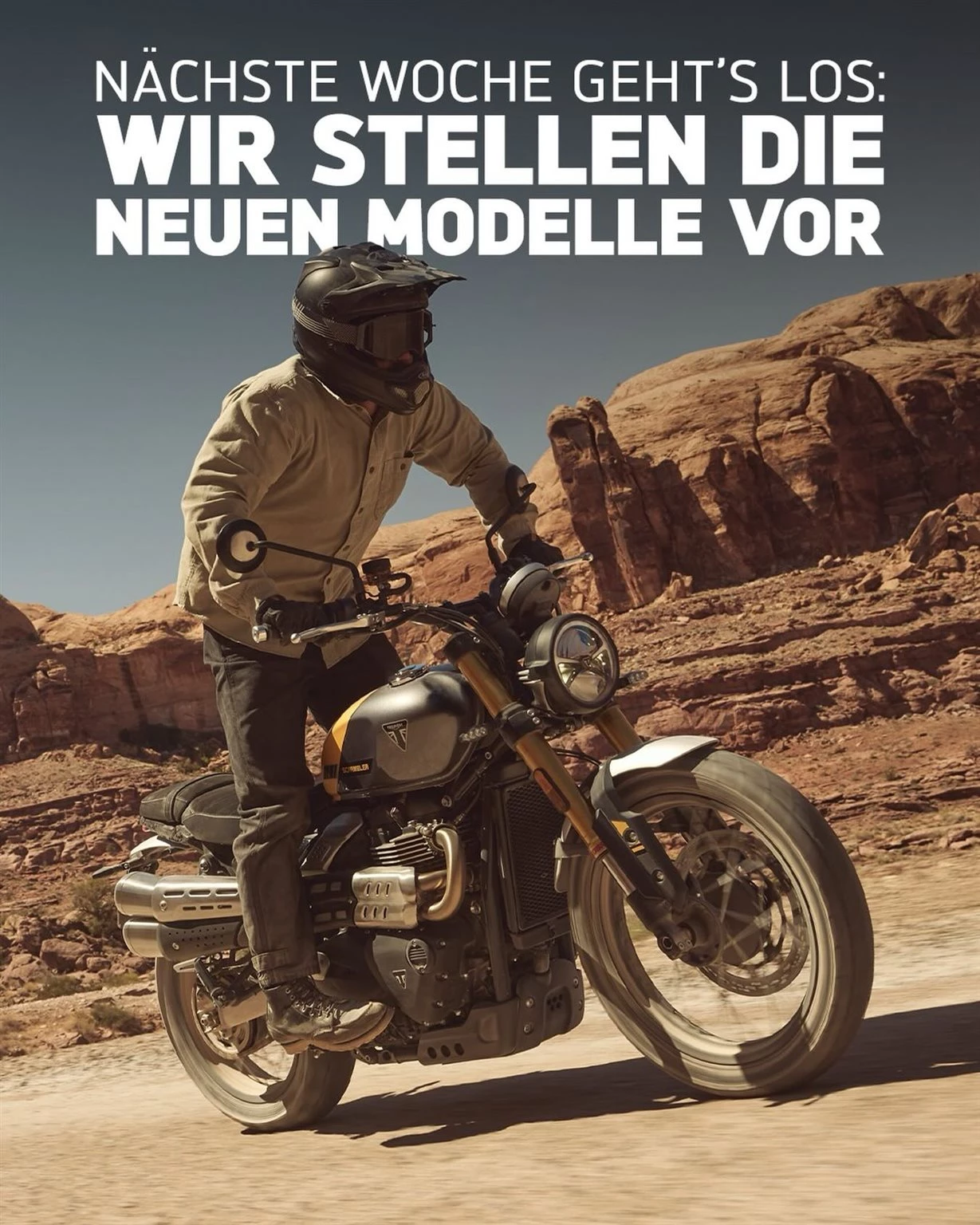 Vorschaubild für Post - REMINDER: Nächste Woche präsentieren wir euch die neuen Triumph-Modelle live und in Farbe bei uns in Paderborn.

Kommt also gern am Samstag, 07. März zwischen 10-13 Uhr - vor oder nach dem Einkaufen - bei uns in der Halberstädter Straße 53 vorbei und begutachtet die neuen Mitglieder der Triumph-Familie. 

Wir schmeißen außerdem den Grill an und lassen es uns bei einem Kaltgetränk gut gehen. 😉

Bis nächste Woche!