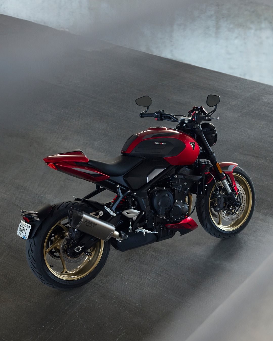 Vorschaubild für Post - Scharfe Triple-Power, unvergleichliche Agilität und der pure Adrenalinkick - jederzeit und überall mit der neuen Trident 800.

Jetzt bei uns vorbestellbar!
#triumph #triumphmotorcycles #fortheride #trident800