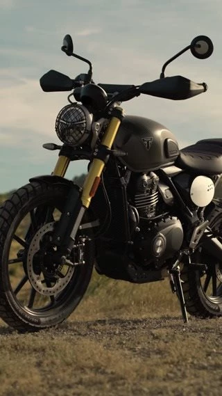 Vorschaubild für Post - Ab sofort in neuer Farbe bestellbar: Die Scrambler 400 X in Matt Pewter Grey / Matt Khaki Green!

#triumph #triumphmotorcycles #scrambler400x