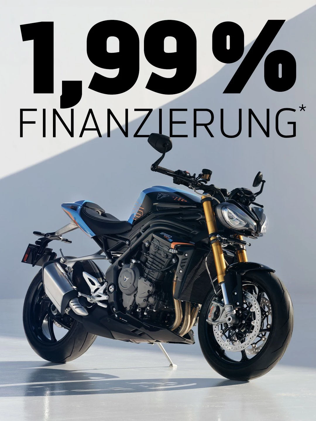 Vorschaubild für Post - Der beste Zeitpunkt für dein neues Bike ist JETZT: Sichere dir noch bis zum 30.09.2026 deine Lieblings-Triumph mit der 1,99 % Finanzierung!*

*Angebotsdetails siehe Webseite
#triumph #triumphmotorcycles #speedtriple1200rs