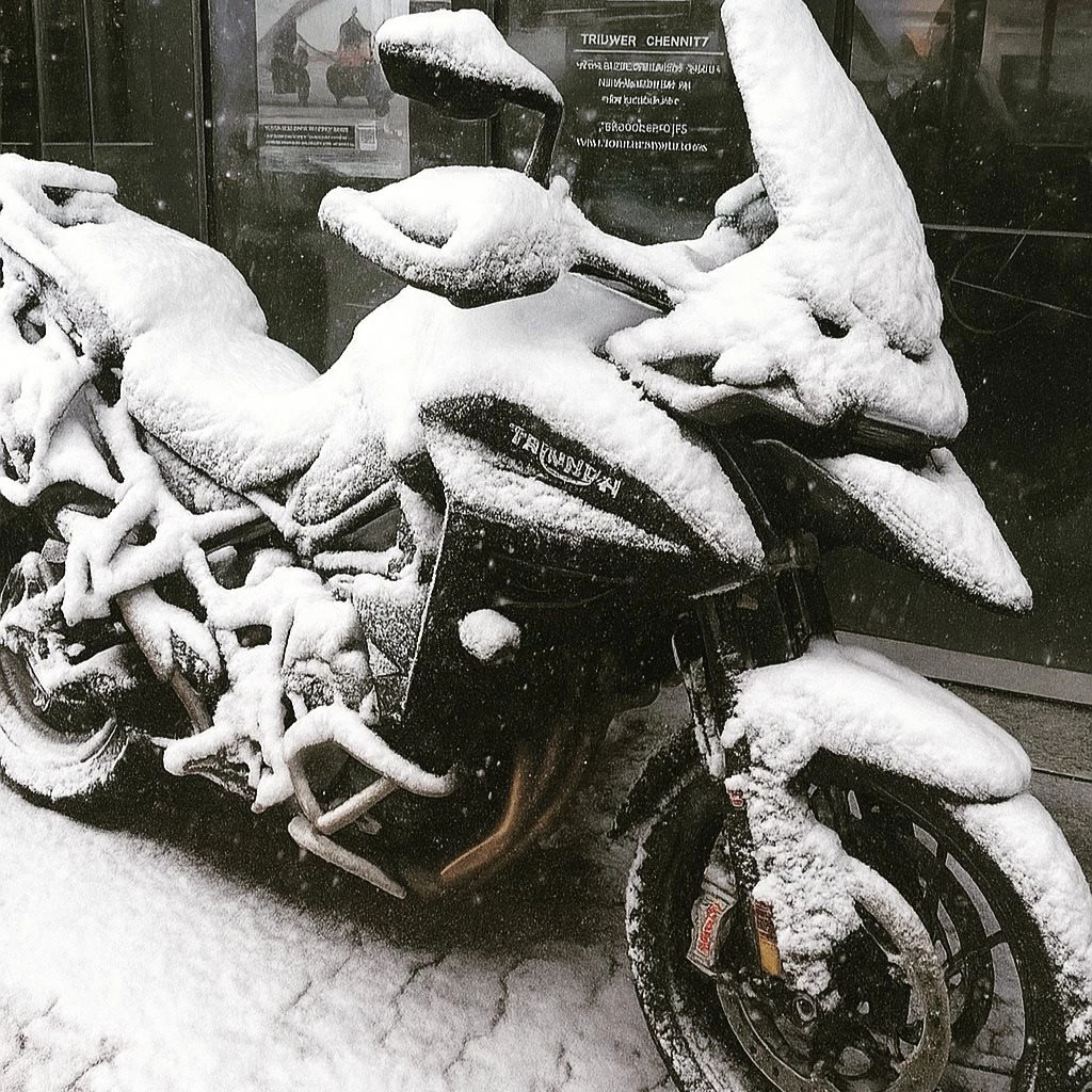 Vorschaubild für Post - Für alle, die nicht wollen, dass ihr Motorrad im Winter nicht frieren muß - denkt an die Wintereinlagerung!
Bei uns ab sofort möglich.

#triumphchemnitz
#triumphteamchemnitz 
#triumphmotorcycles 
#triumphdeutschland 
#fortheride