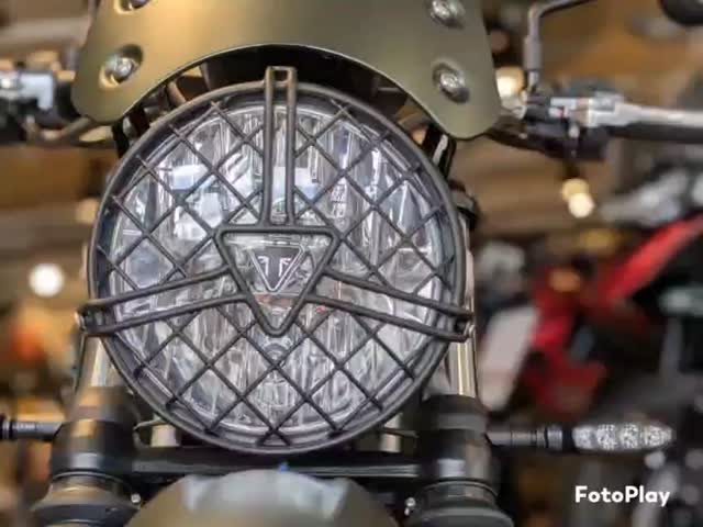 Vorschaubild für Post - Nur für euch umgebaut - unsere Triumph Scrambler 900 "Hunter", designed by Triumph-Chemnitz. Wir haben für euch schon verbaut:  einen hohen Kotflügel  vorn, Scheinwerfergrill, Flyscreen in Fahrzeugfarbe uvm. Kommt vorbei und überzeugt euch selbst.

#triumphteamchemnitz 
#triumphchemnitz 
#triumphgermany 
#triumphmotorcyles 
#triumphfortheride