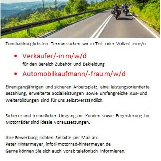 Verkäufer/in  // Automobilkaufmann/frau m/w/d
