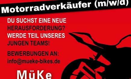 Motorradverkäufer (m/w/d)