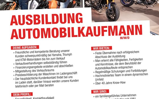 Ausbildung zum Automobilkaufmann   M/W/D - Bild 2