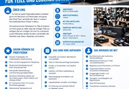 Kaufmann für Teile & Zubehör