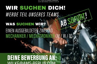 Zweiradmechaniker/Mechatroniker (M/W/D)