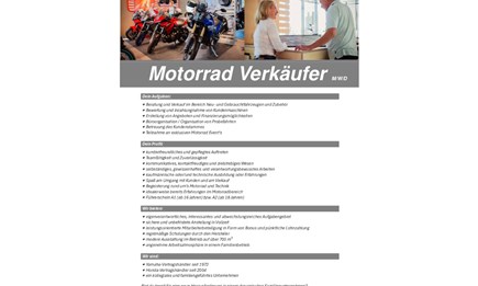 Motorrad Verkäufer (m/w/d)