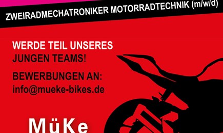 Ausbildung Zweiradmechatroniker Motorrad (m/w/d)