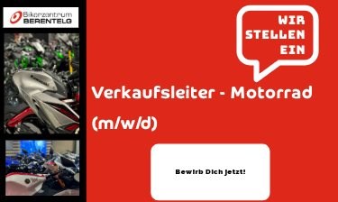 Verkaufsleiter (m/w/d) - Motorradverkauf - gesucht