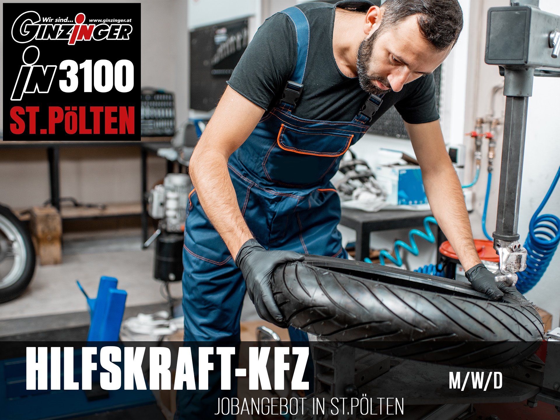 Auto & Motorrad Reis - Werkstatt & Kfz-handel Motorrad Job KFZ Hilfskraft aus der Region Niederösterreich vom