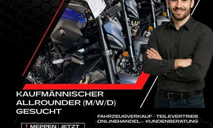 Kaufmännischer Allrounder (m/w/d) - Motorradhandel Kaufmännischer Allrounder (m/w/d) - Motorradhandel