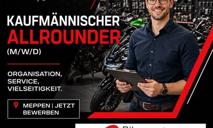 Kaufmännischer Allrounder (m/w/d) - Motorradhandel