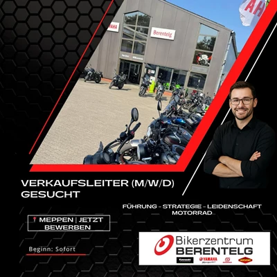 Verkaufsleiter (m/w/d) Motorradhandel Verkaufsleiter (m/w/d) Motorradhandel