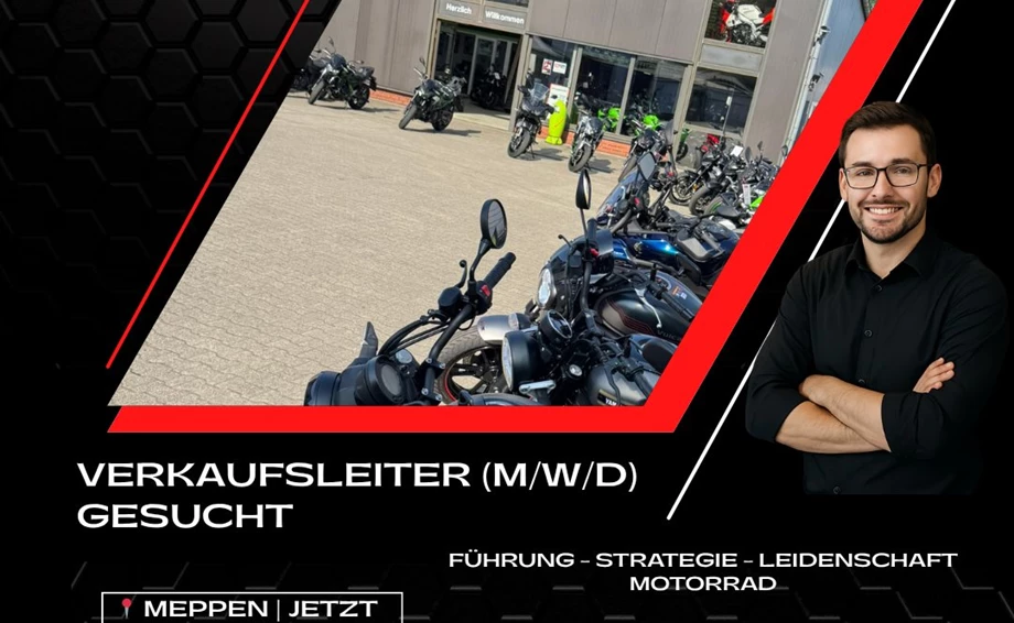 Verkaufsleiter (m/w/d) Motorradhandel Bild 1: Verkaufsleiter (m/w/d) Motorradhandel