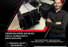 Verkäufer Teile, Zubehör & Bekleidung (m/w/d)