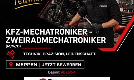 KFZ-Mechatroniker - Zweiradmechatroniker (m/w/d)