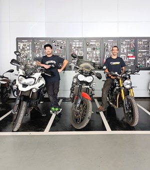 Foto del personal Samuel y Adrián 