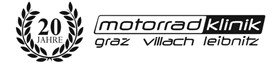 Händlerlogo Motorradklinik GmbH.
