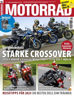 Aktuelles Titelbild von MOTORRAD Aktuelles Titelbild von MOTORRAD