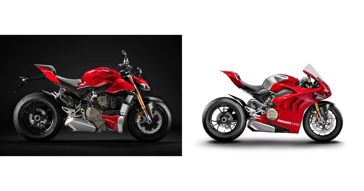 Ducati Streetfighter V4 S 2022 vs Ducati Streetfighter V4 SP 2022