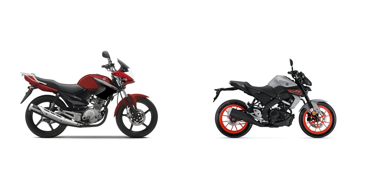 Yamaha YBR 125 2016 vs Yamaha MT-125 2020