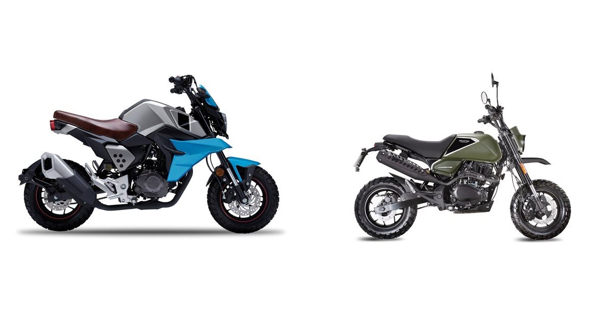 Motorrad Vergleich Fk Motors Fk 12 Ms Mini Scrambler 21 Vs Brixton Crossfire 125 Xs 22