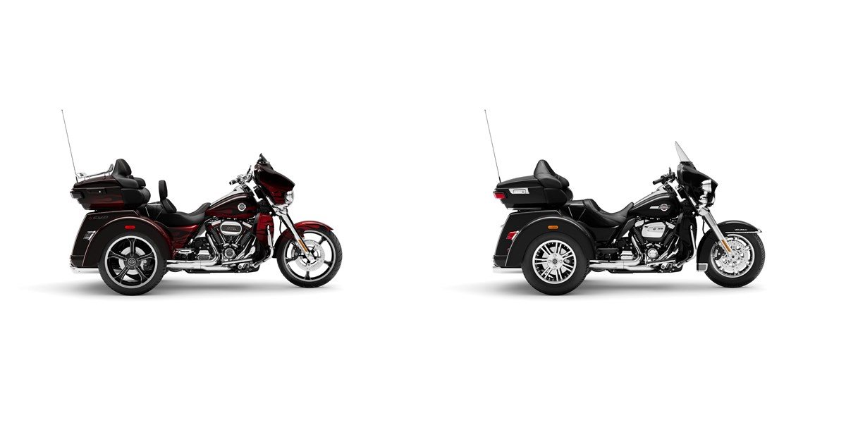 Motorrad Vergleich Harley Davidson CVO Tri Glide FLHTCUTGSE 2022